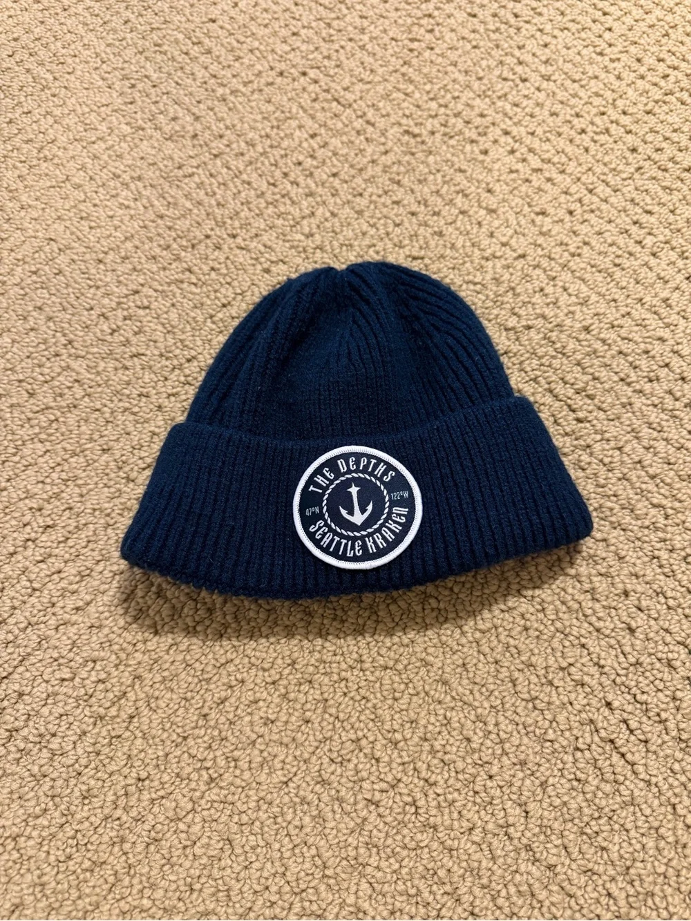 Seattle Kraken NFL Hockey Skull Cap Beanie Hat NEW